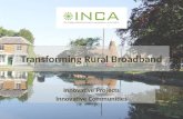 Agenda - INCA Transforming Rural Broadband Seminar 29-10-2014