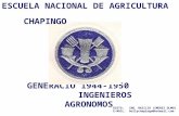CHAPINGO GEN. 1944-1950