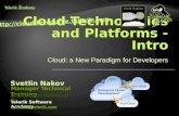 1. Cloud software development - cloud technologies-intro