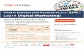 Upcoming Social Media/Digital Marketing Trainings by Digital Vidya