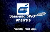Samsung swot analysis- Maged Elsakka