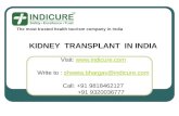Affordable Kidney transplant in India