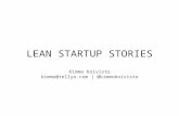 Tampere ES: Lean startup stories 29.9.2014