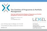 The Zombies of Program, Project Office and Portfolio Management