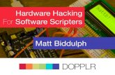 Hardware Hacking For Software Scripters