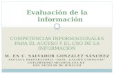 7 evaluación de la información
