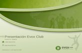 EVOX CLUB PRESENTACION EN ESPAÑOL