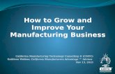 How to Grow and Improve Your Manufacturing Business