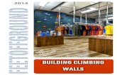 Building climbing walls
