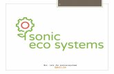 Sonic eco systems   affordable sanitation