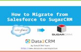 How to migrate Salesforce to SugarCRM with Ease