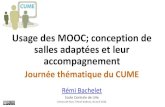 Usages des MOOC dans les établissements d'enseignement supérieur - journée  du CUME - 10-4-2014
