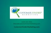 Customer Finder Marketing Marketing Budget PowerPoint