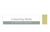 Listening skills week 7
