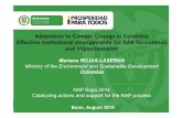 Mariana Rojas-Laserna, Ministry of the Environment and Sustainable Development Colombia: 'Adaptation to Climate Change in Colombia