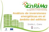 Análisis de inversiones energéticas en el ámbito del edificio
