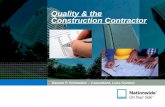 Quality & the Construction Contractor
