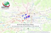 British Railways - An interactive map of Great Britain's rail network | Merritt Cartographic