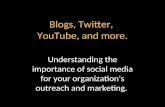 Blogs, Twitter, YouTube, and More