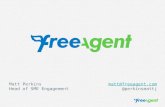 Running your business in the cloud: Matt from FreeAgent
