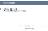 , Senior Vice President, State Street Wealth Manager Services
