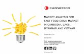 Market Analysis For Fast Food Chain Market in Cambodia, Laos, Myanmar and Vietnam