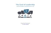 The Goal of Organizational Leadership
