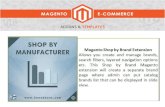 Shop by Manufacturer Module For Magento By Fmeaddons