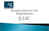 Introduction to LSC Regulations