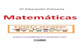 Repaso Matemáticas - 3º Educación Primaria - Escuela Bloguera