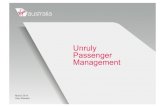 Gary Bowden, Manager, VIRGIN AUSTRALIA - Unruly passenger management