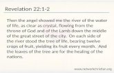 Revelation part 26 (amen.  come, lord jesus revelation 22)