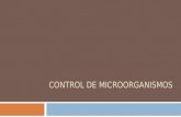 Control de microorganismos
