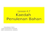 Lesson 4.7