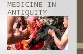 Medicine in antiquity