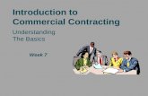 Contract administration week 7