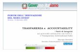 Bortoletti, accountability e trasparenza, f orumpa, genova, 16 dicembre 2009