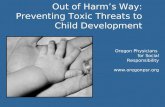 Out of Harm's Way: Preventing Toxic Threats to Child Development