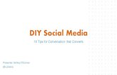 DIY Social Media: 10 Tips for Content Creation