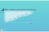 My online presence analysis