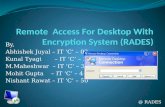 Remote  Access For Desktop With Encryption System (