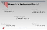 December 1, 2005 Standex International
