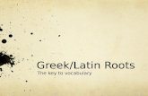Greek roots