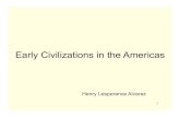 Visuals on Early Civilizations in the Americas I