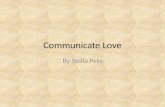 Communicate love