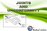 Joints and unconformity