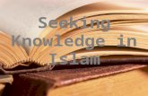 Seeking knowledge