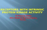 Receptors with intrinsic protein kinase activity