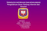 Pengertian dasar internet dan intranet (SMPN 2 Ciamis)