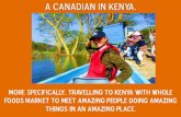 Travelling in Kenya with Whole Foods Market
